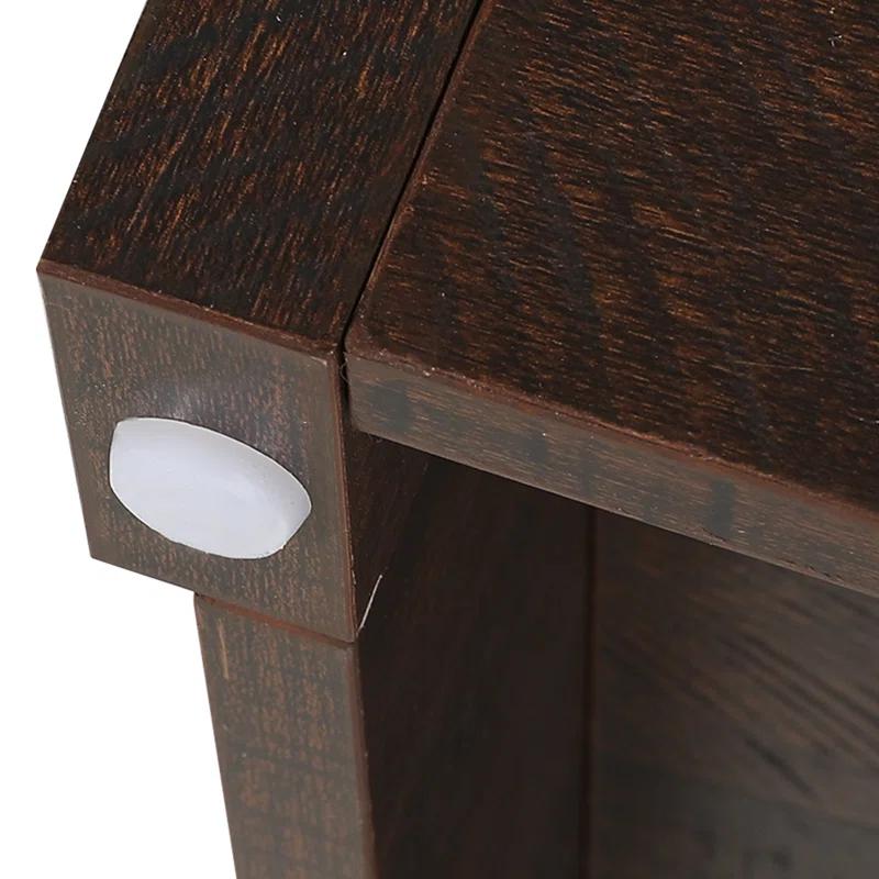 Archie & Oscar™ Alida Large Cat Litter Box Enclosure With Shelves And Doors, Hidden Litter Box Furniture