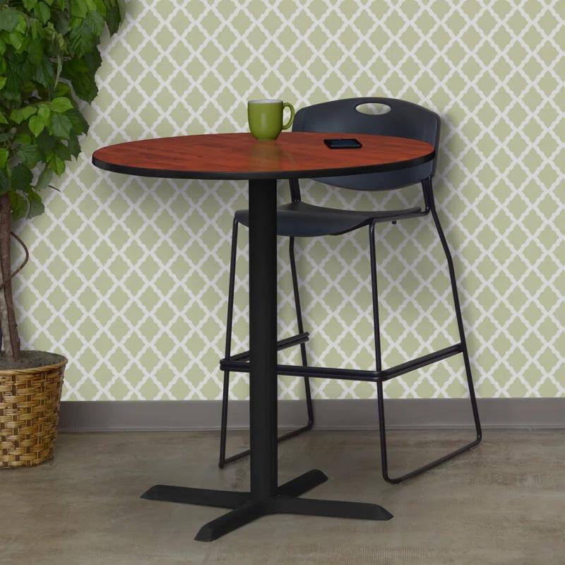 Regency Cain Square X-Base Cafe Table | Wayfair