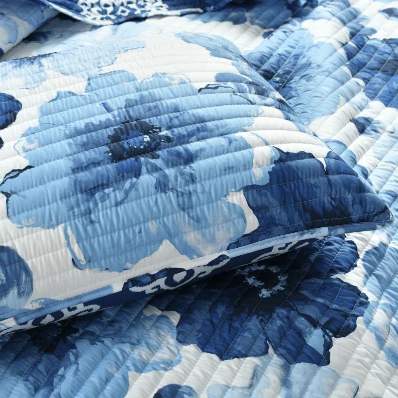 Lush Decor Leah Reversible Quilt Set