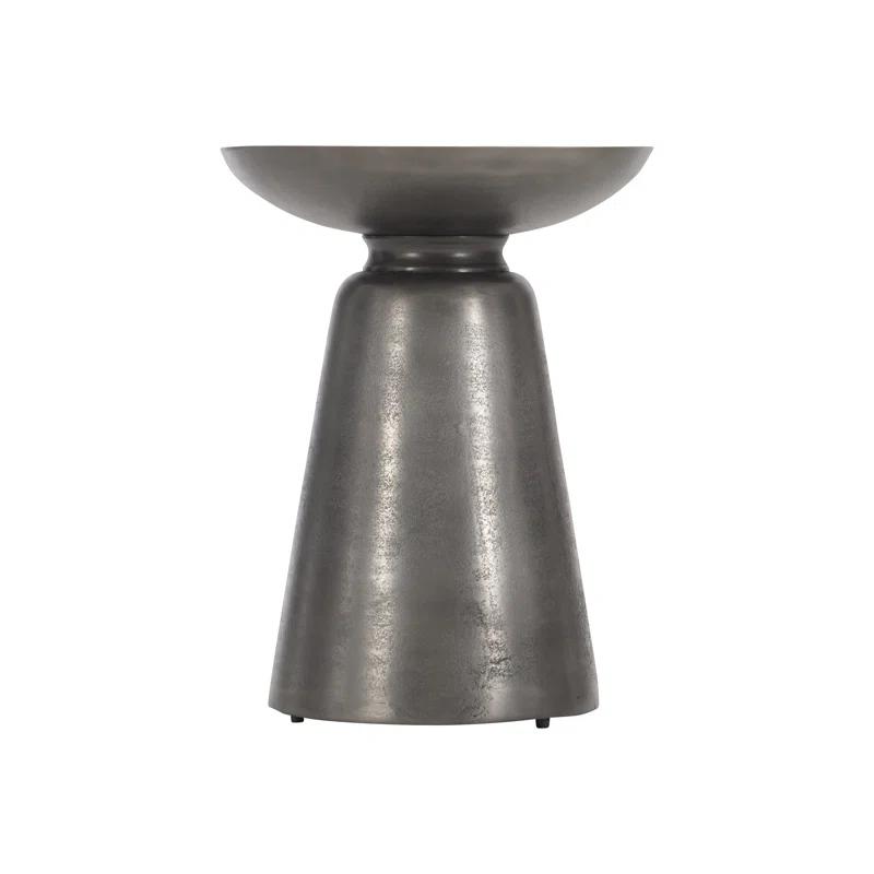 Bernhardt Catalan Round Metal Outdoor Side Table