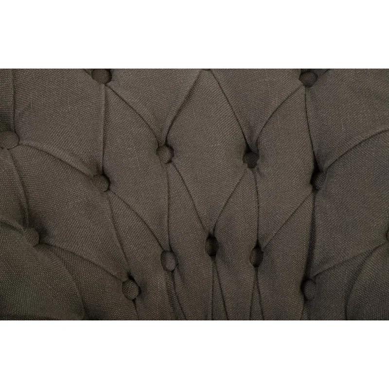 Phillips Collection Seating 35" Wide Tufted Barrel Chair