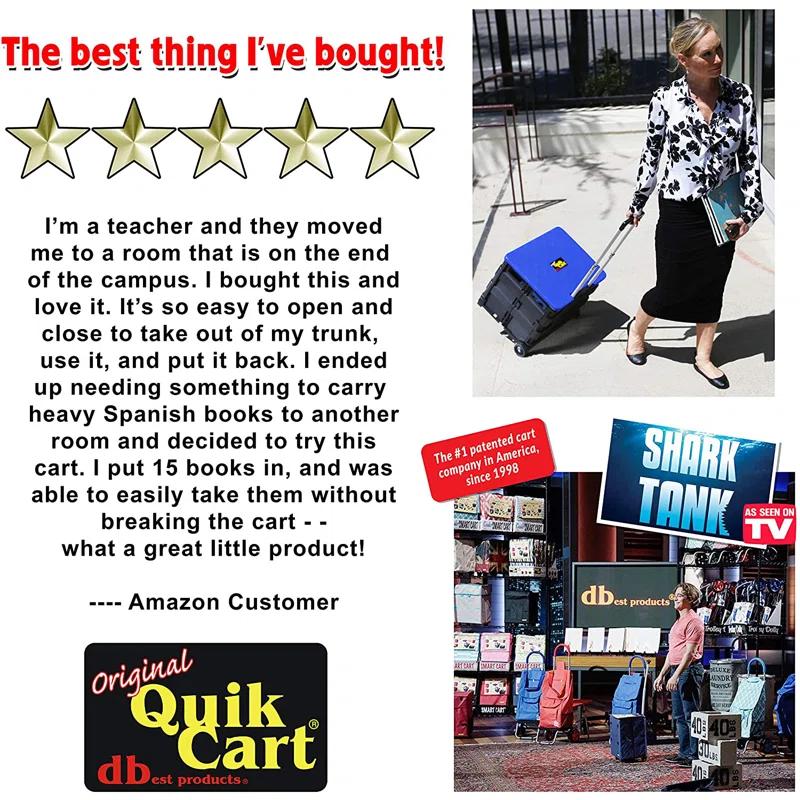 dbest products dbest products Quick Cart with Lid