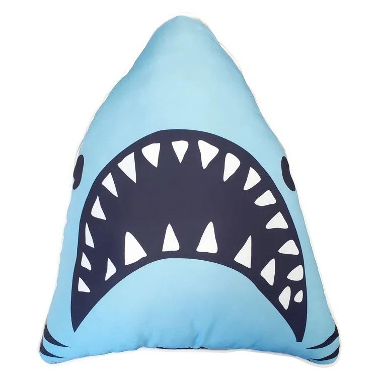 Northwest Kids Shark Adventure Full Bed In A Bag Set with Decorative Pillow