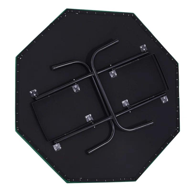 Soozier Soozier 48'' 8 - Player Foldable Poker Table
