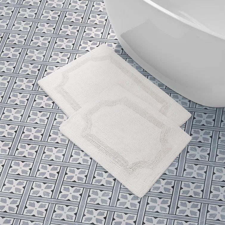 Laura Ashley Laura Ashley Reversible Cotton Bath Rug