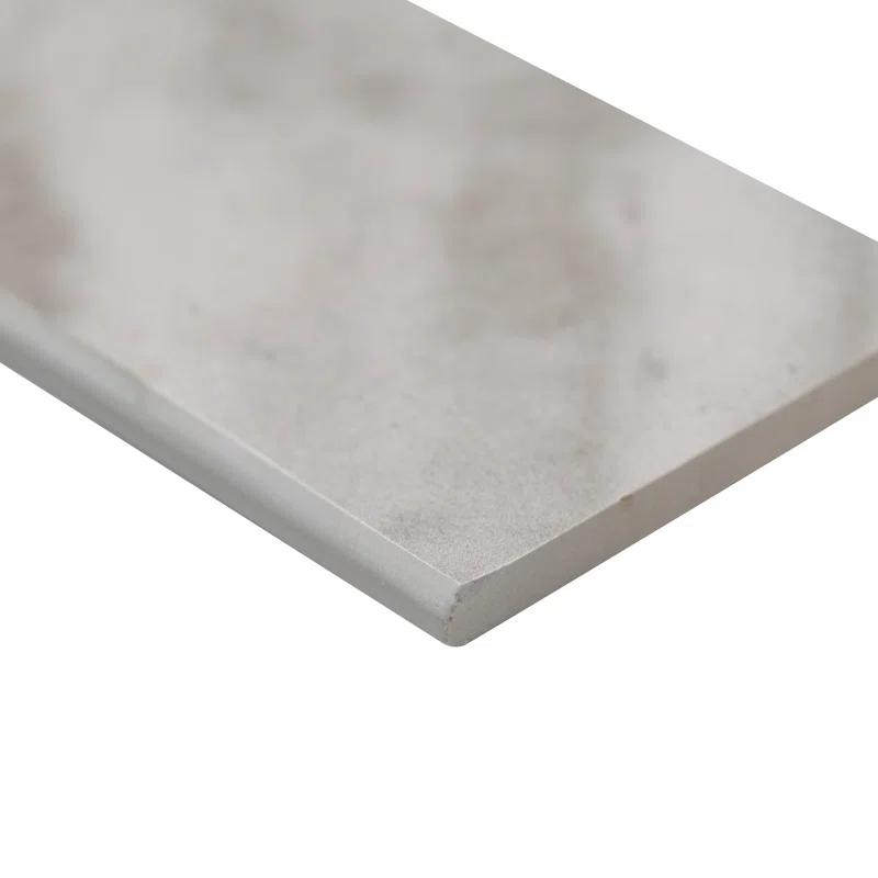 Ackland Ardena 4 in. x 24 in. Polished Porcelain Bullnose Tile Trim