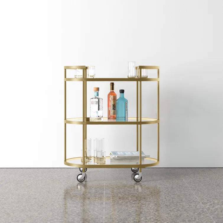 Rosario Metal Bar Cart