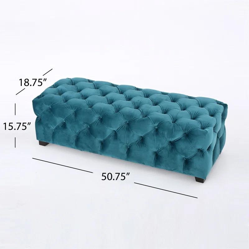Everly Quinn Versatile Ottoman With Exquisite Design For Home Enhancement And Comfort