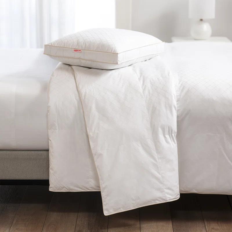 Allied Home Diamond Luxe Down Alternative Medium Pillow with Gusset