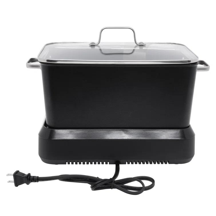 West Bend West Bend Versatility Cooker Plus, 6 Qt., In Black