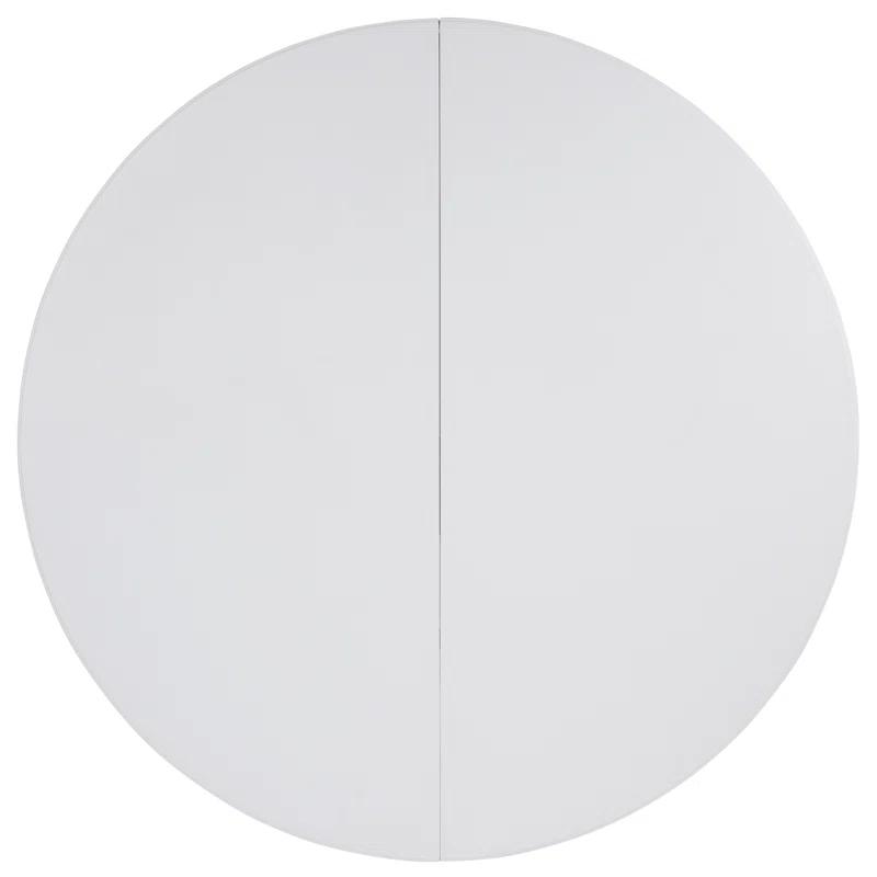 Flash Furniture Noah Stonewall 6' Round Plastic Folding Event Table with Carrying Handle
