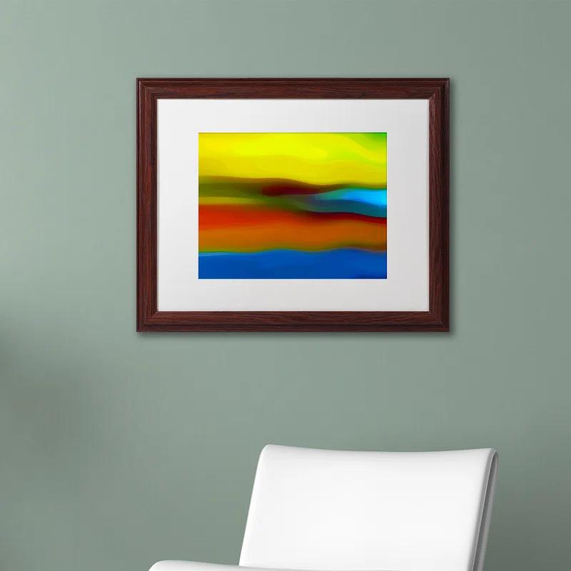 Trademark Fine Art " River Runs Through 1 " by Amy Vangsgard