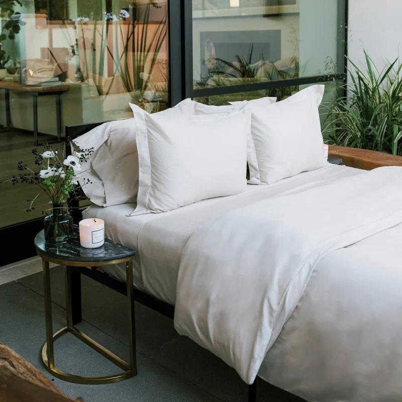 Jennifer Adams Home 400 Thread Count Long-Staple Cotton Sateen 2pc. Pillowcase Set