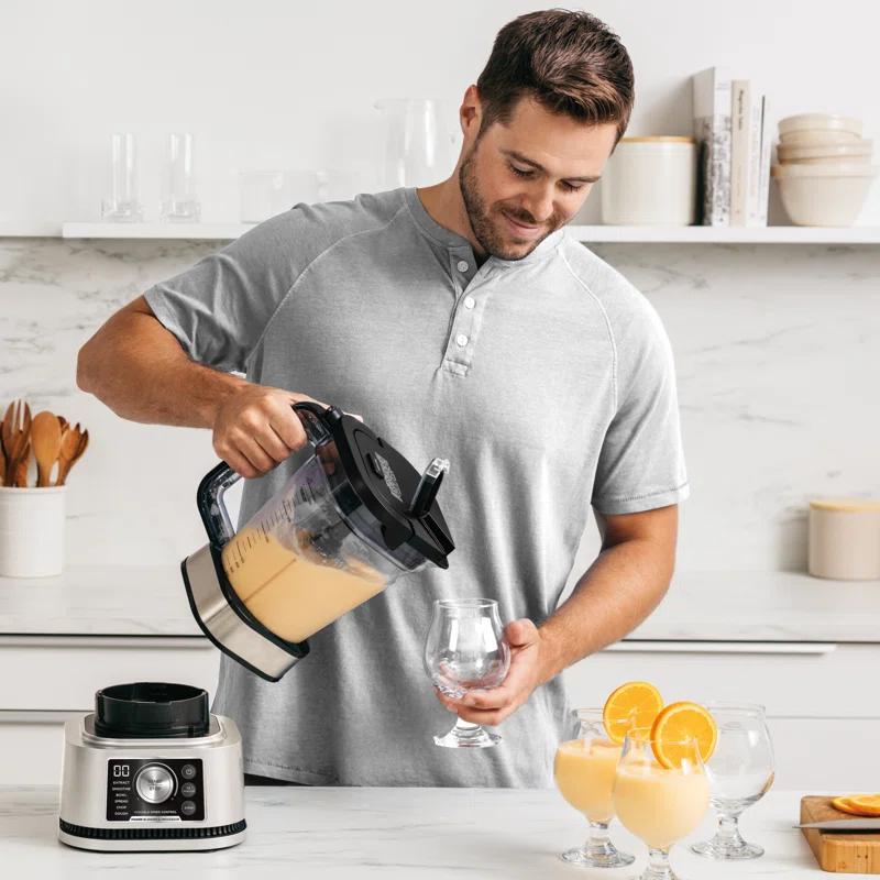 Ninja Ninja® Foodi® Power Blender & Processor System with Pitcher & To-Go Cups,1400 W, 6 Functions for Bowls, Spreads, & Dough