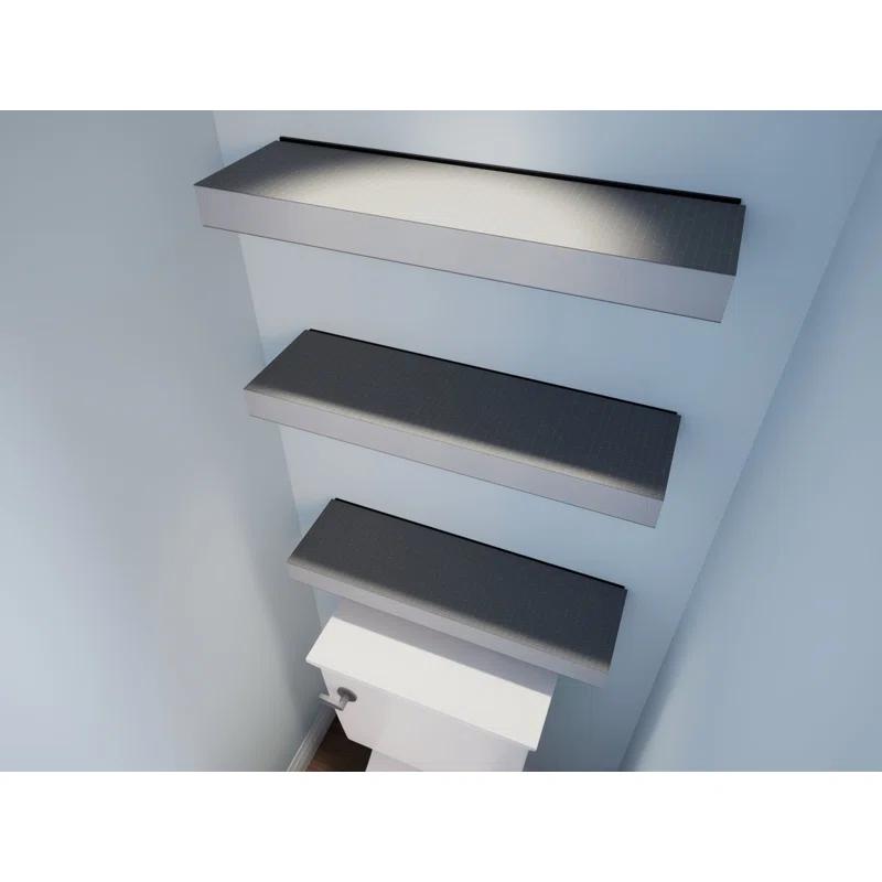 The Original Granite Bracket Ready-to-Tile Free Floating Shelf with Dural Board