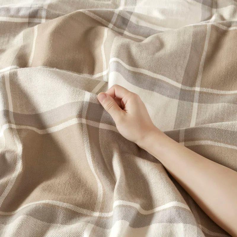 Madison Park Signature Shades of Grey Textured Comforter Set