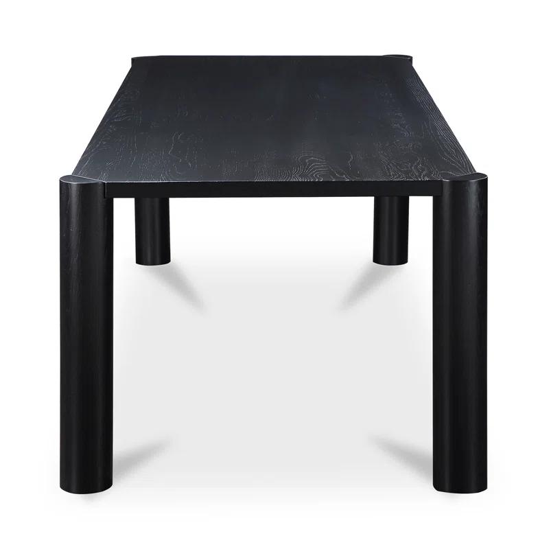 Kirk Dining Table - Black / 96"W