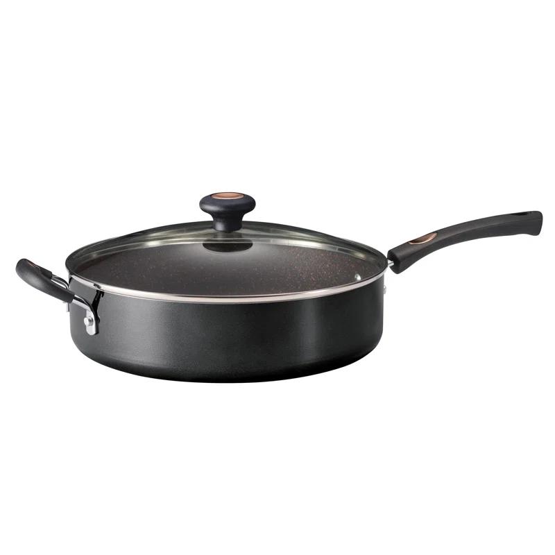 Tramontina Tramontina 5.5 qt. Non-Stick Aluminum Saute Pan with Lid