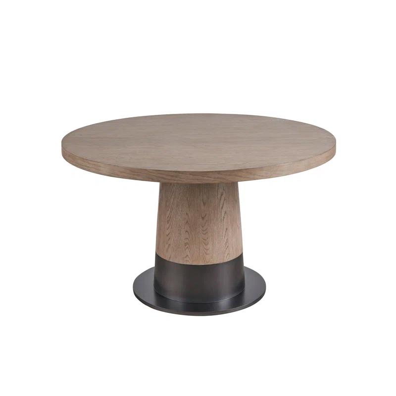 Universal Furniture Solara Oak Round Dining Table