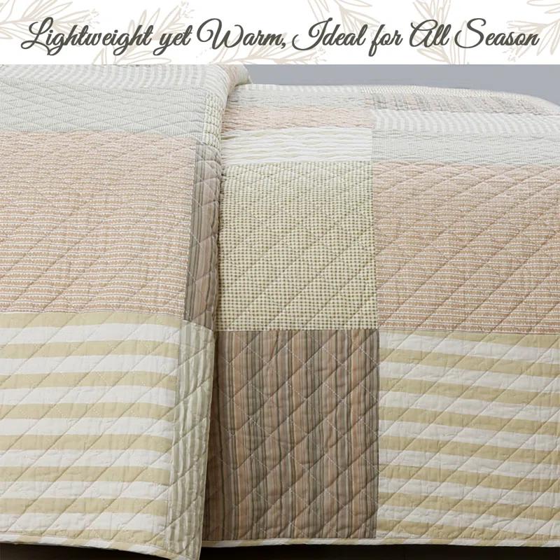 BB2022-078 Cotton Patchwork Quilt Set