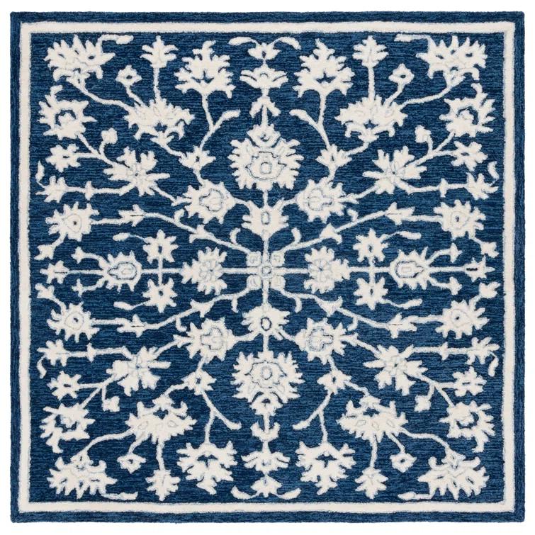 Safavieh Ebony Hand Tufted Wool Pile Oriental Rug