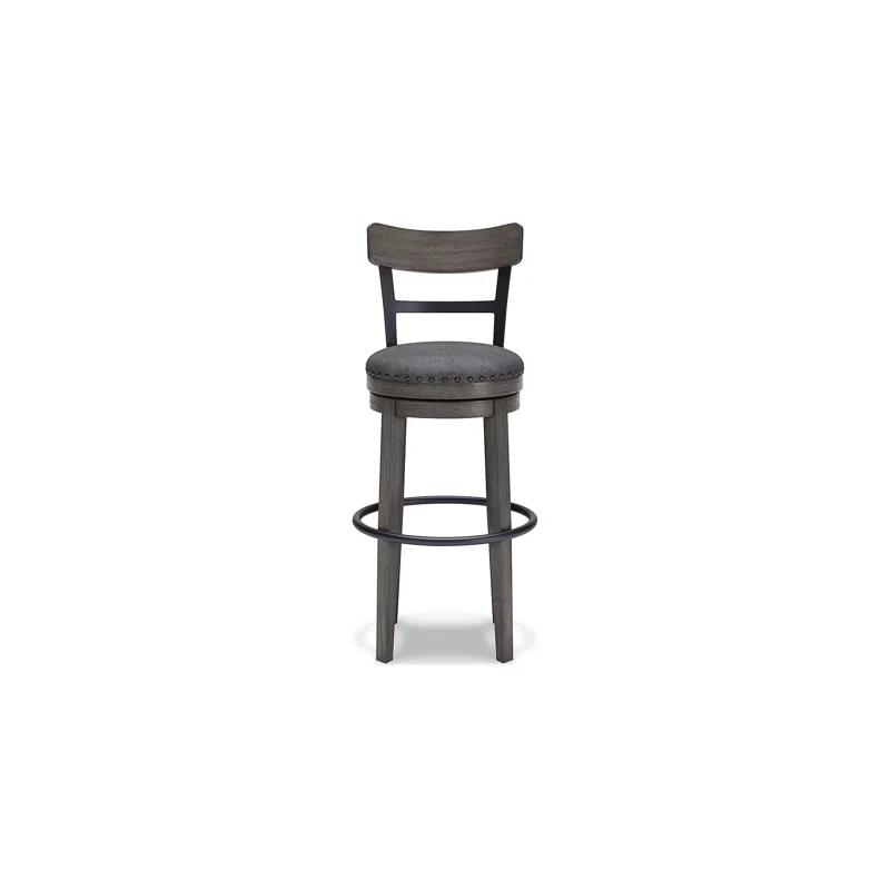 Red Barrel Studio® Obdulio Swivel Upholstered Counter Stool