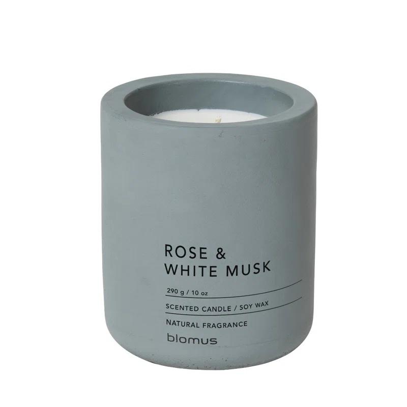 FRAGA Rose & White Musk Scented Jar Candle