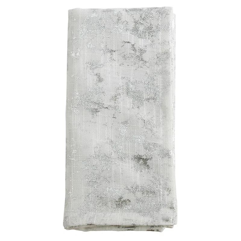 House of Hampton® Sheldon Polyester Abstract Square Napkin (Set of 4)