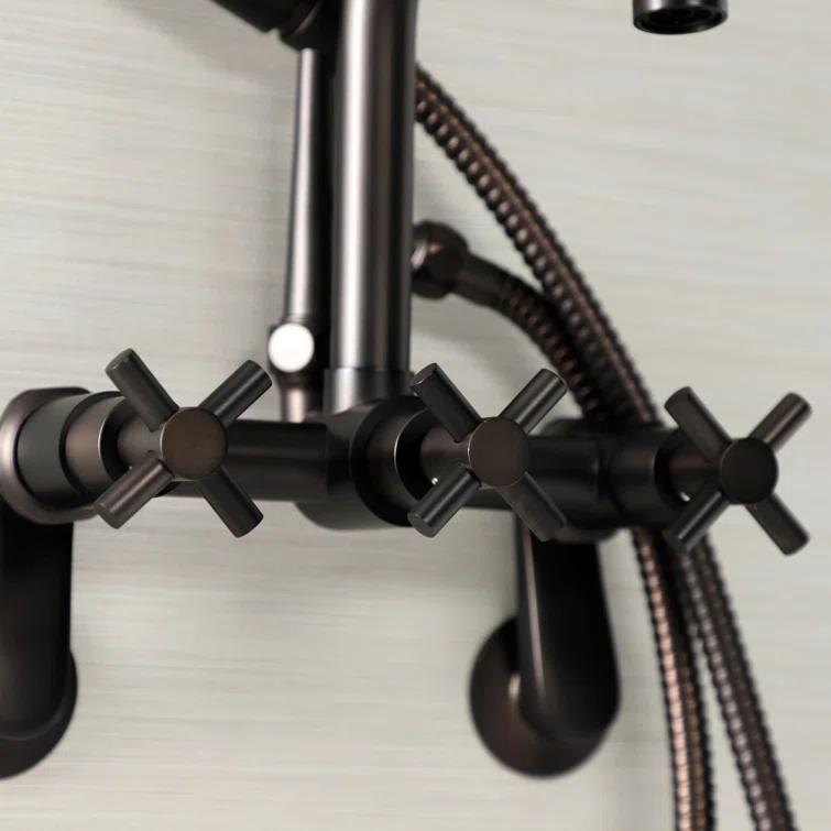 Kingston Brass AE8458DX Kingston Brass Concord Wall Mount Clawfoot Tub Faucet