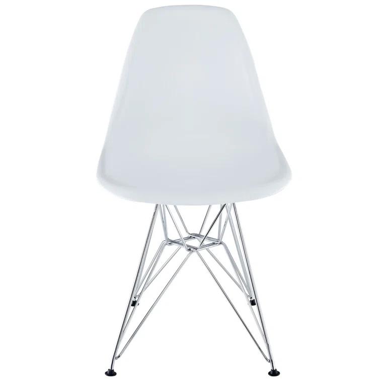 Modway Modway Plastic Dining Chair with Wire Base