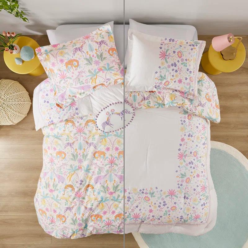 Urban Habitat Kids Lulu Reversible Cotton Printed Floral Comforter Set