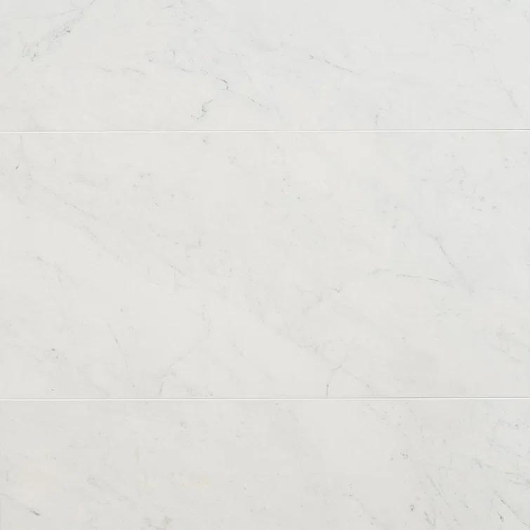 Bond Tile Saroshi 11.81 in. x 23.62 in. Matte Marble Look Porcelain Floor and Wall Tile (9.68 Sq. Ft. / Case)