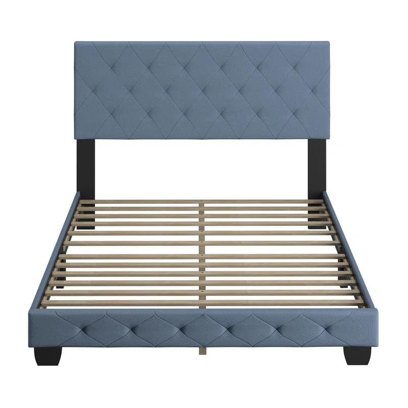 Boyd Sleep Boyd Sleep Chloe Linen Upholstered Bed Frame with Adjustable Headboard, Sturdy Wood Slat System, No Box Spring Required
