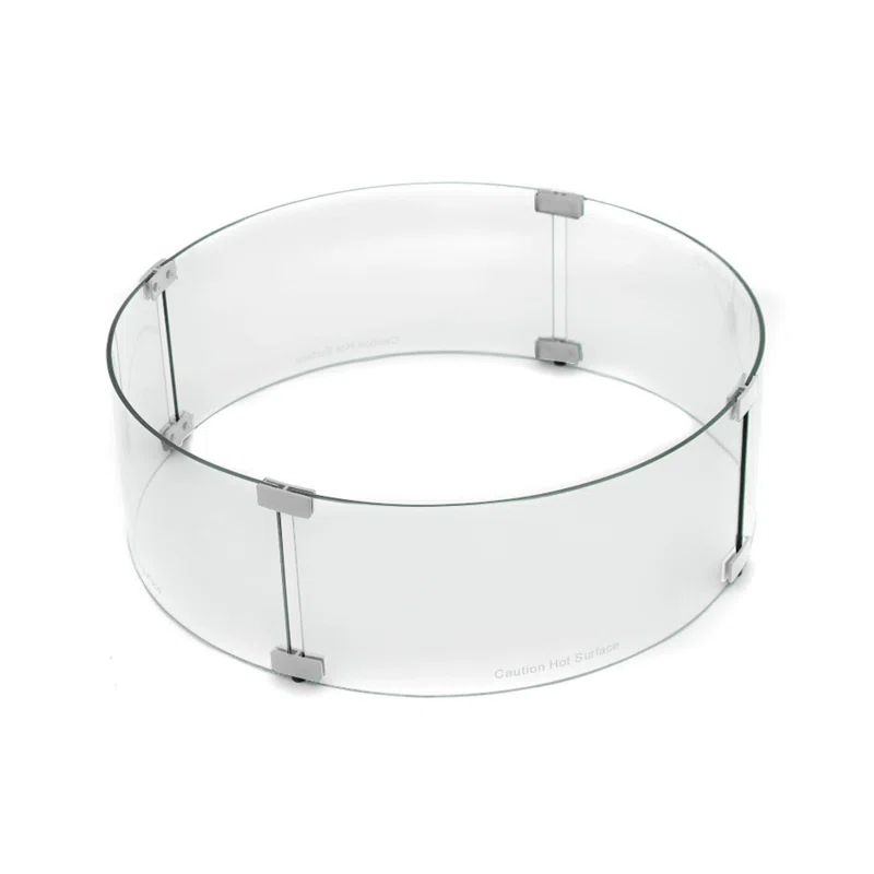 AZ Patio Heaters 22'' Round Glass Fire Pit Accessory