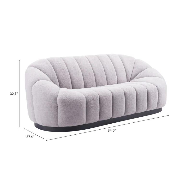 Zuo Hospitality 84.6'' Upholstered Sofa