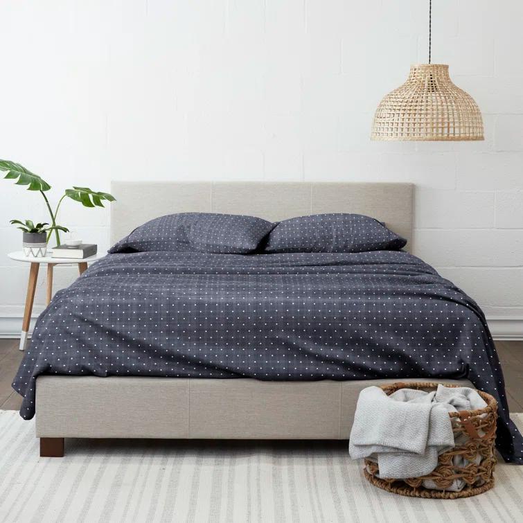 IEnjoy Home Simply Soft™ Polka Dots Microfiber Sheet Set & Reviews | Wayfair