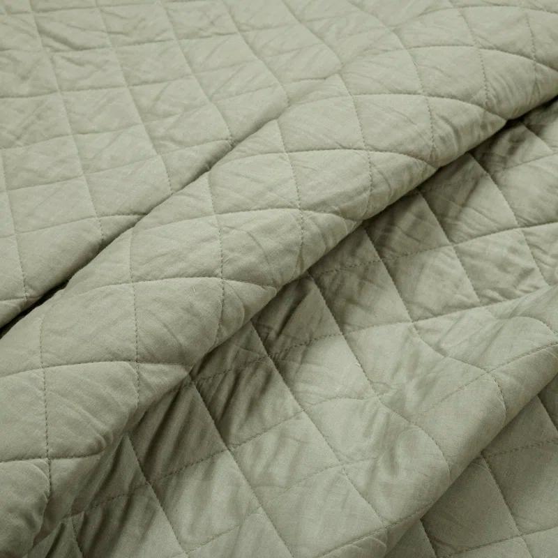 Lush Decor Ava Diamond Standard Cotton Modern & Contemporary Quilt Set