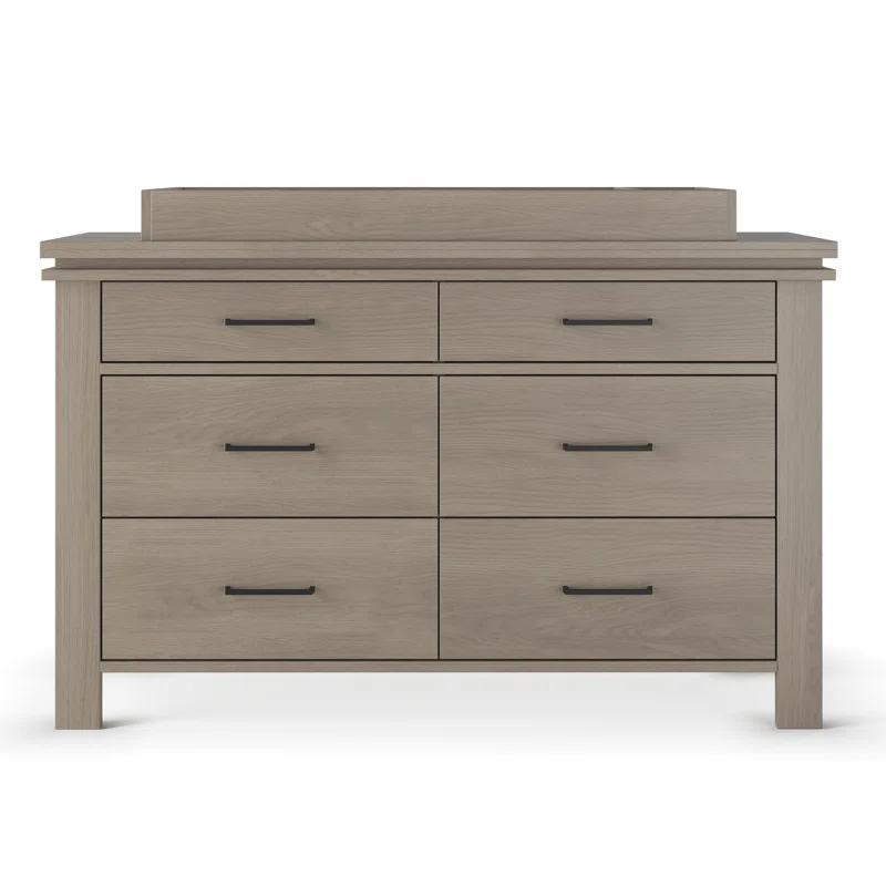 Child Craft Denman 55" Wide 6-Drawer Double Dresser