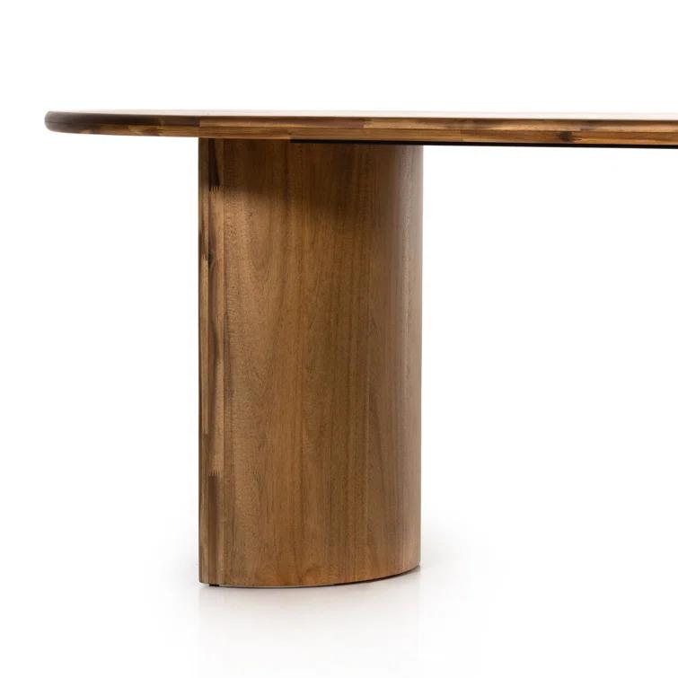 Panos 94" Sandy Acacia Wood Dining Table