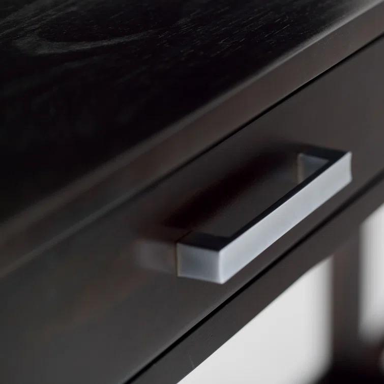 Simpli Home Kitchener 47"W Solid Wood Contemporary Storage Console Table with 2 Drawers and Bottom Storage Shelf