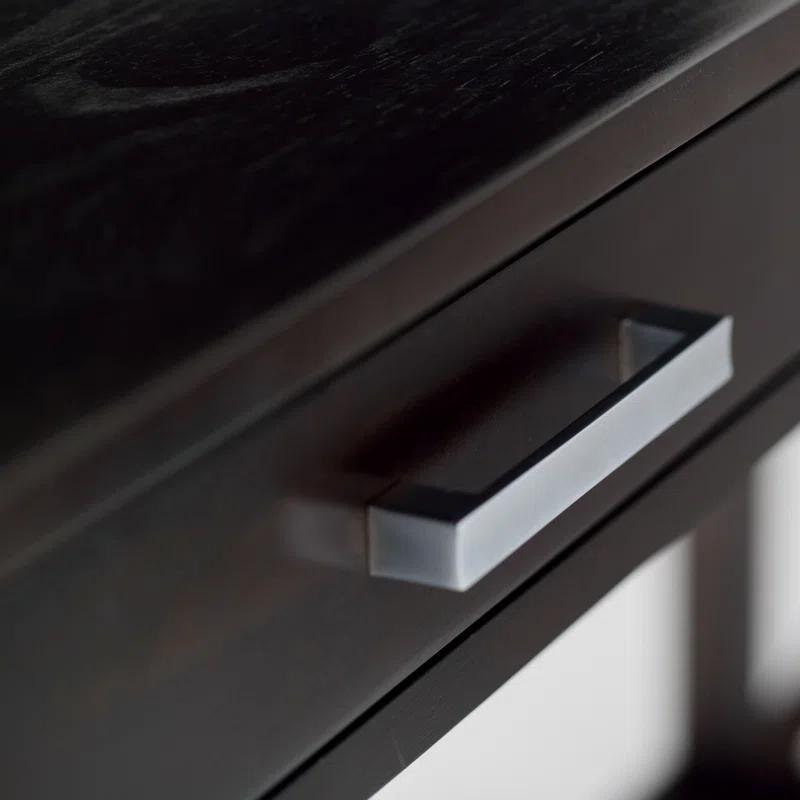 Simpli Home Kitchener 47"W Solid Wood Contemporary Storage Console Table with 2 Drawers and Bottom Storage Shelf