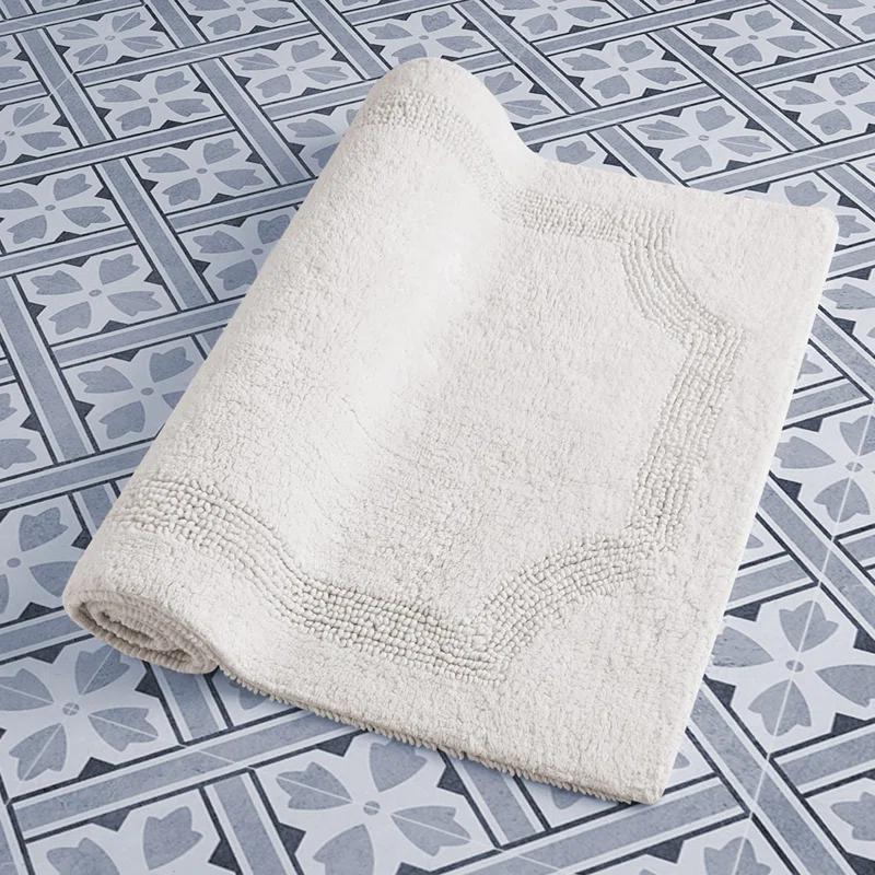 Laura Ashley Laura Ashley Reversible Cotton Bath Rug