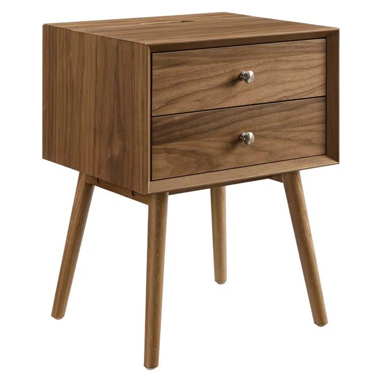 Modway Ember Wood Mid-century Modern Nightstand