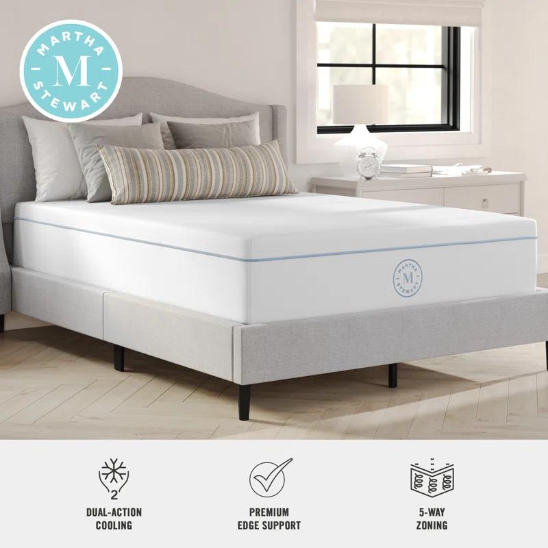 Martha Stewart Martha Stewart SleepComplete 12" Medium-Firm Hybrid Mattress