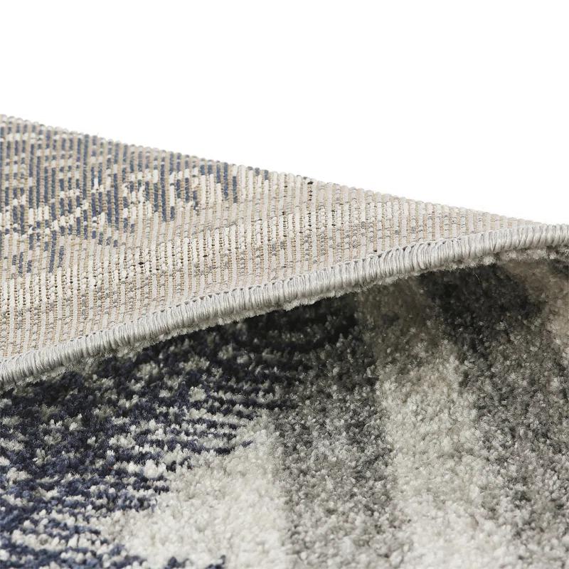 Thomas Paul Thomas Paul Starfish and Striped Gray Rug