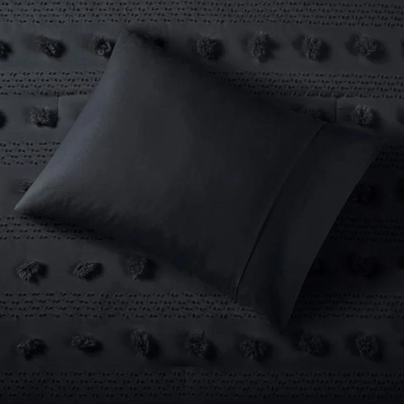 Intelligent Design Clip Jacquard Duvet Cover Set