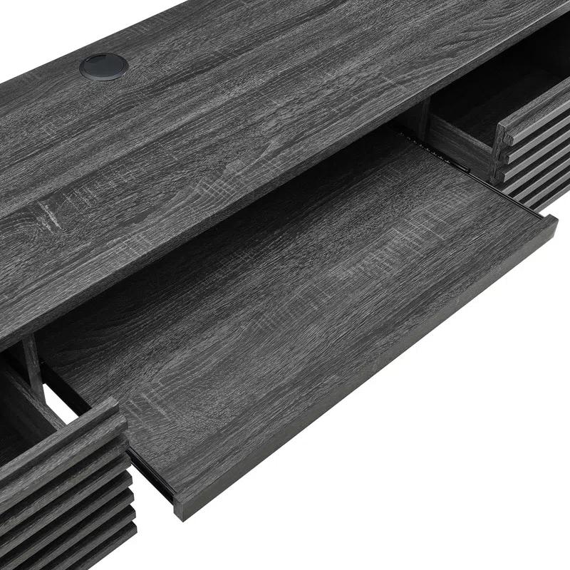 Modway Modway Render Wall Mount Wood Office Desk