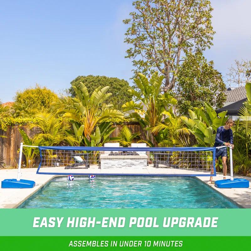 GoSports GoSports Splash Net Elite Pool Volleyball Game with Water Weighted Bases