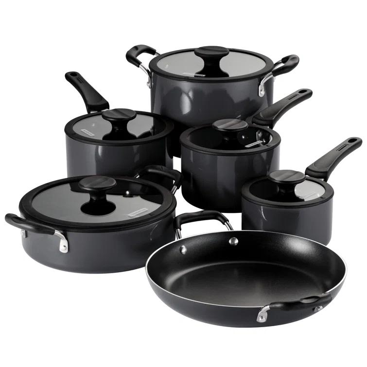 Tramontina Tramontina Aluminum Non Stick 11 Pc Nesting Cookware Set