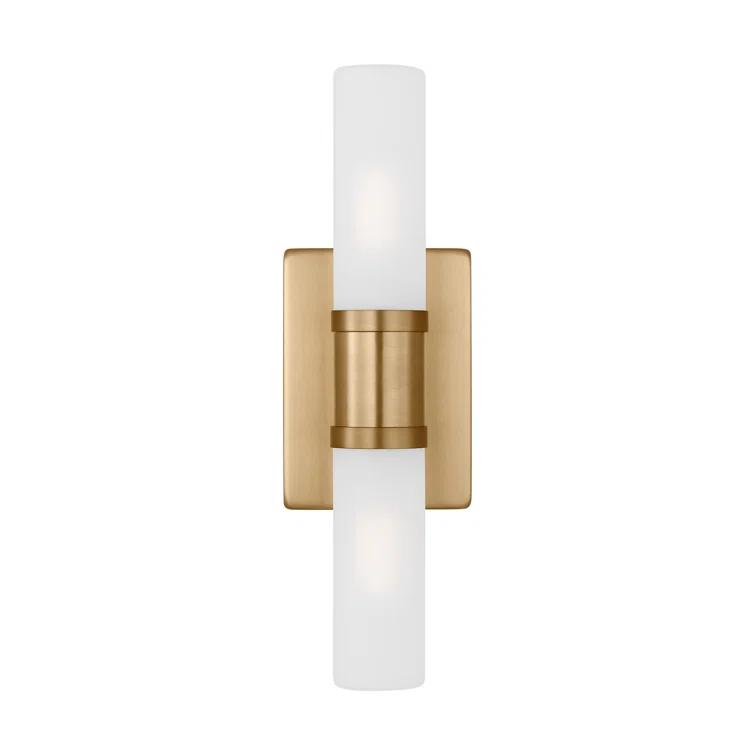 Evelien 2 Light Frosted Dimmable Vanity Light